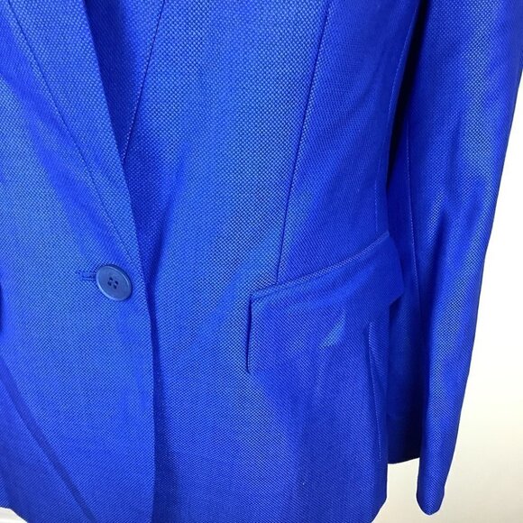 STELLA MCCARTNEY WOOL ROYAL BLUE BLAZER - Picture 5 of 12